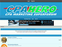 Tablet Screenshot of cpahero.com